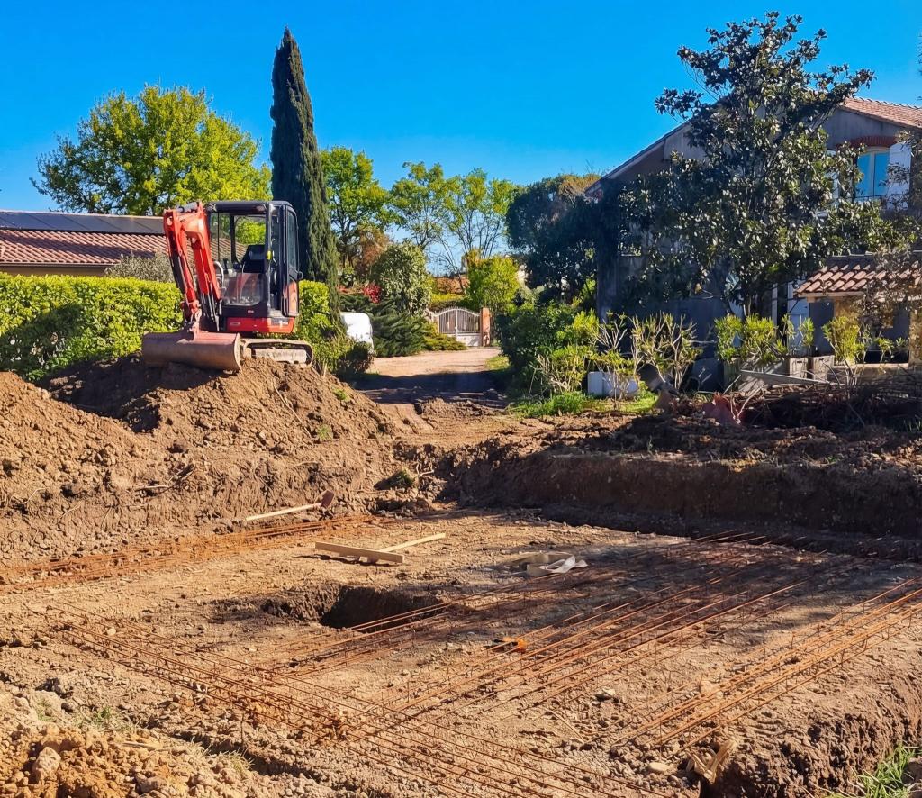 Ouverture chantier maison etage toulouse #92