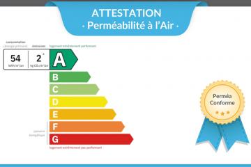 Villas et maisons de France, constructeur avec des performances énergétiques à 67 % supérieur au seuil !