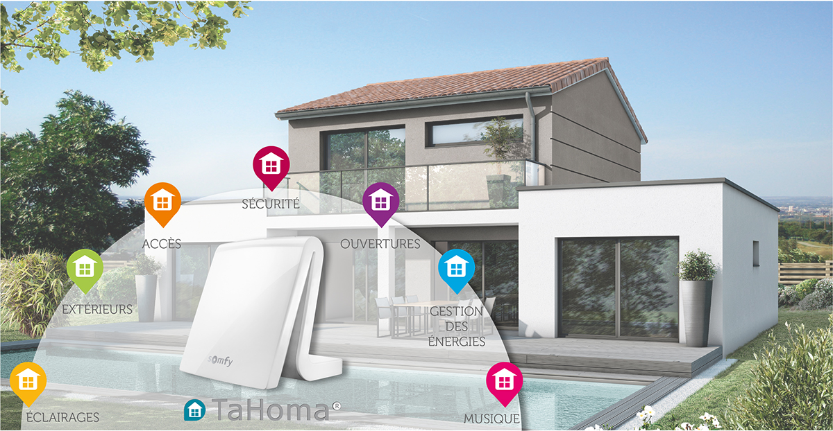 L application tahoma par somfy