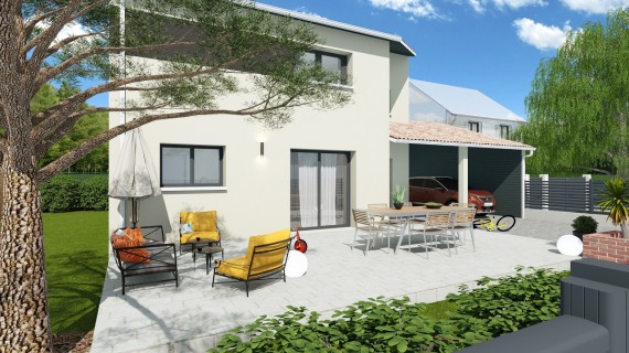 Modele quirinal facade cote jour