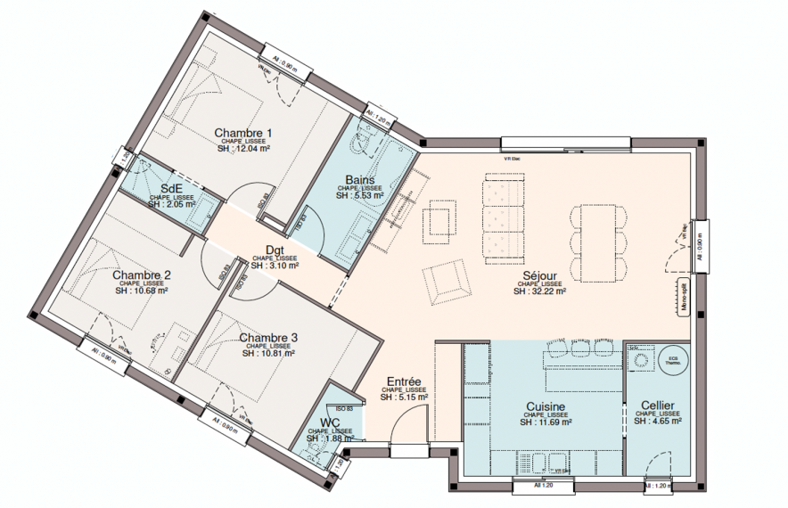 offre terrain maison TMSH0156858C500E50